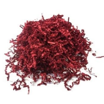 Wiórka papierowe bordowe 4 mm